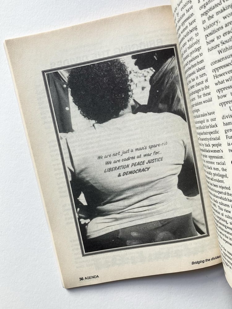 Three Issues of South African Feminist Journal Agenda Image 3