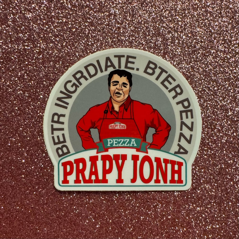 Image of Prapy Jonh Sticker