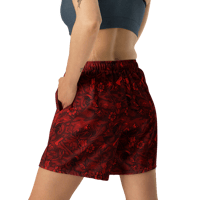 Image 4 of Rebel Camo Unisex Athletic Shorts