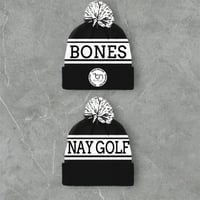 Image 2 of Bones Nay Golf Knitted Stocking Hat
