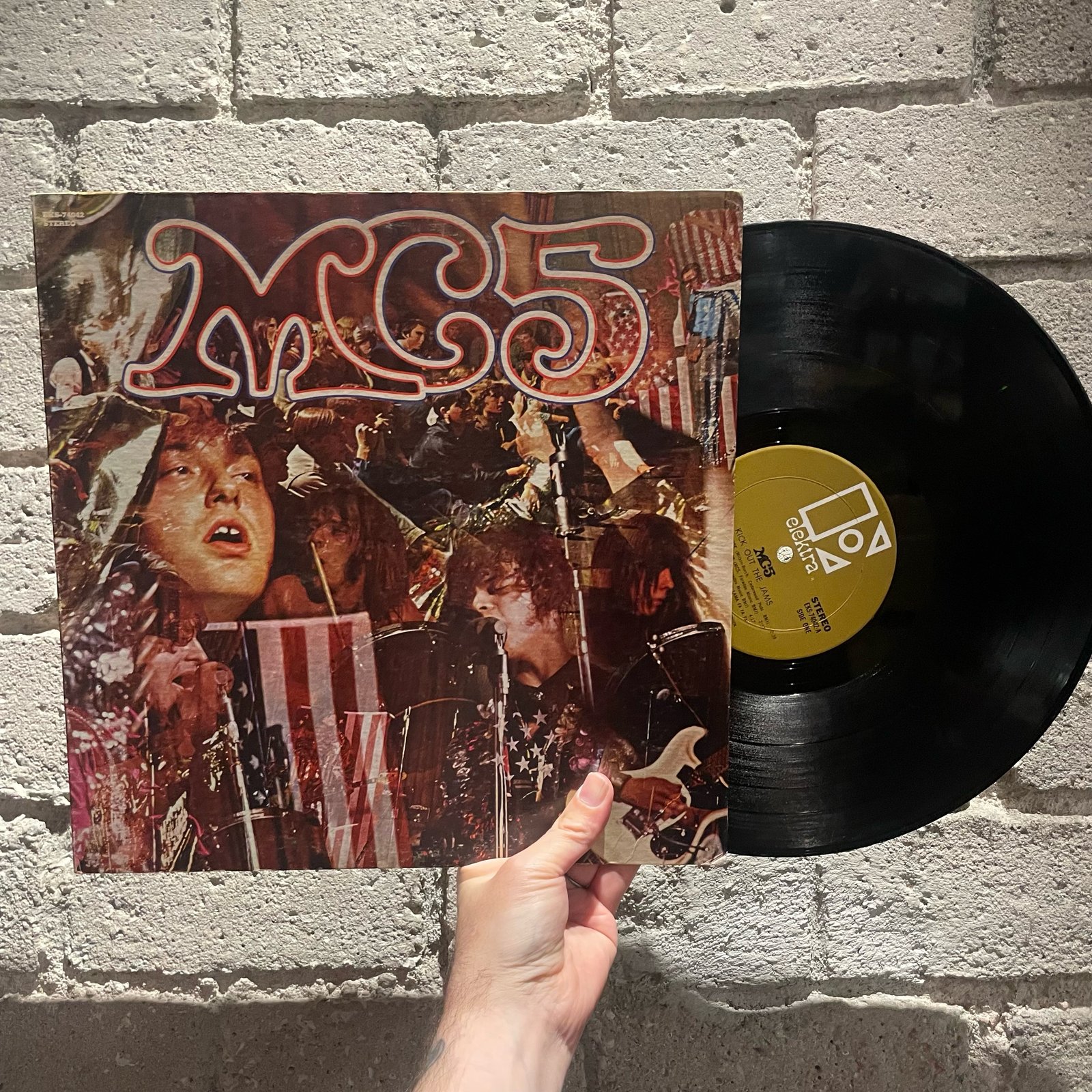 MC5 KICK OUT THE JAMS レコード US盤 LP MC5 - Kick Out The Jams LP Colored Vinyl Album - Uncensored