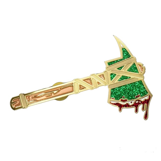 Brave Heart Pin - Emerald