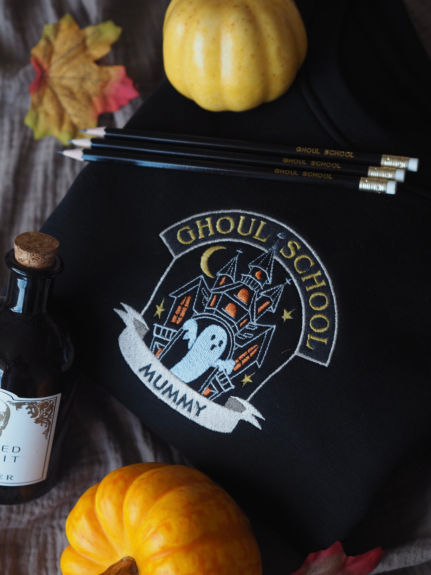 Image of Ghoul School - Black Adult Sweater