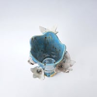 Image 4 of magnolia vase (blue)
