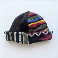 Image 1 of Upcycled Reversible Beanie Cotton Blend 13