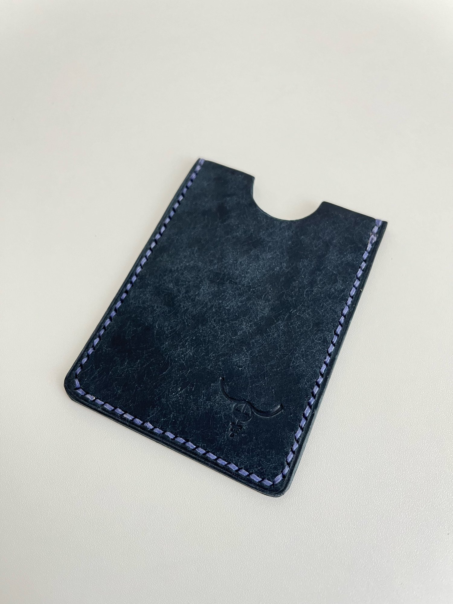 Image of Navy Pueblo Cardholder 