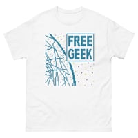 Free Geek Birthday T-Shirt (Navy logo)