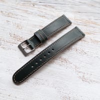 Image 3 of 18mm Dark Green Horween Chromexcel