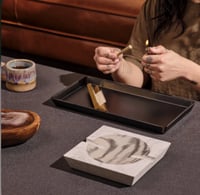 Image 1 of The Roseland Rolling Tray Ash Tray Set