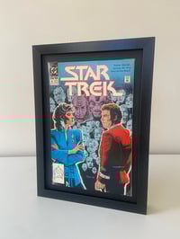 Image 6 of Star Trek, framed complete vintage DC comic, No 6 March 1990