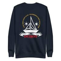 Image 4 of East Side Yacht Club Unisex Premium Sweatshirt (Many Colors)