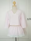 (2 colors) Sailor top 2.0 - Gingham baby blue/baby pink