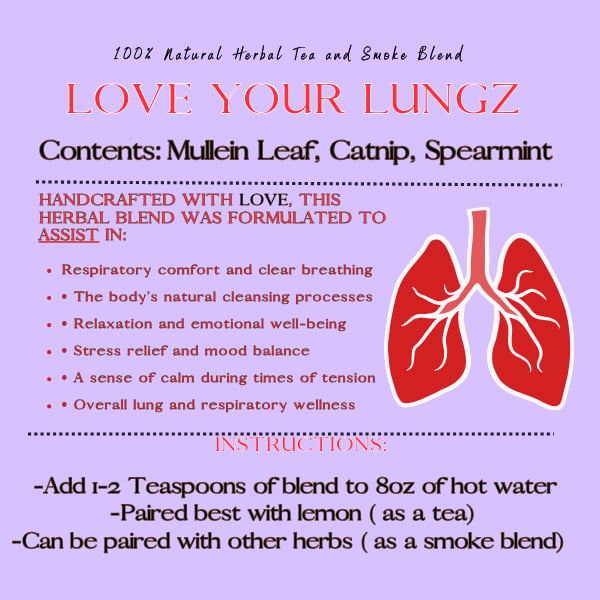 Image of Love Your Lungz Herbal Blend 