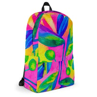 Image 2 of Neon Bird of Paradise Backpack