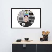 Image 1 of Framed R.E. SARGENT Book Portrait Poster