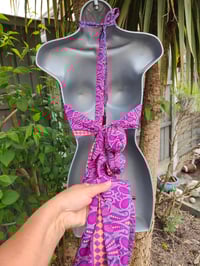 Image 6 of MYLA tassel top pink purple dash of gold