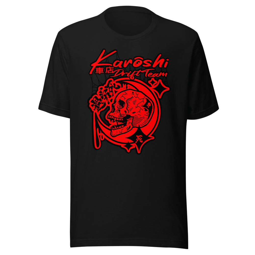 Karoshi Moon Skull red