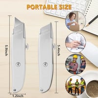 Image 4 of Aluminum Alloy Retractable Box Cutter