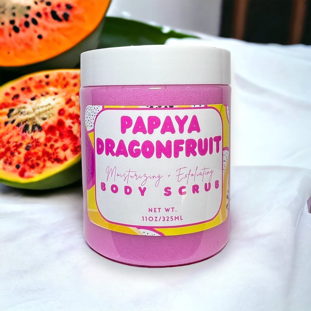 Image of Papaya Dragonfruit Body Scrub