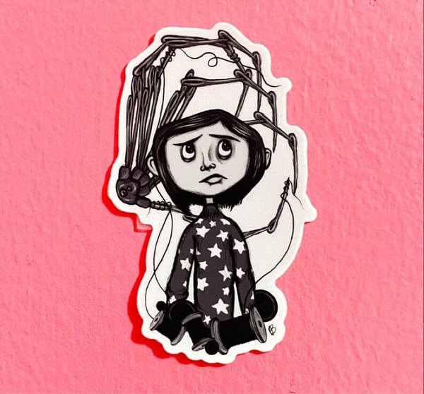 Image of Coraline Sticker 