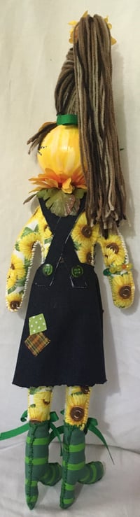 Image 4 of Sunflower Gourd Doll