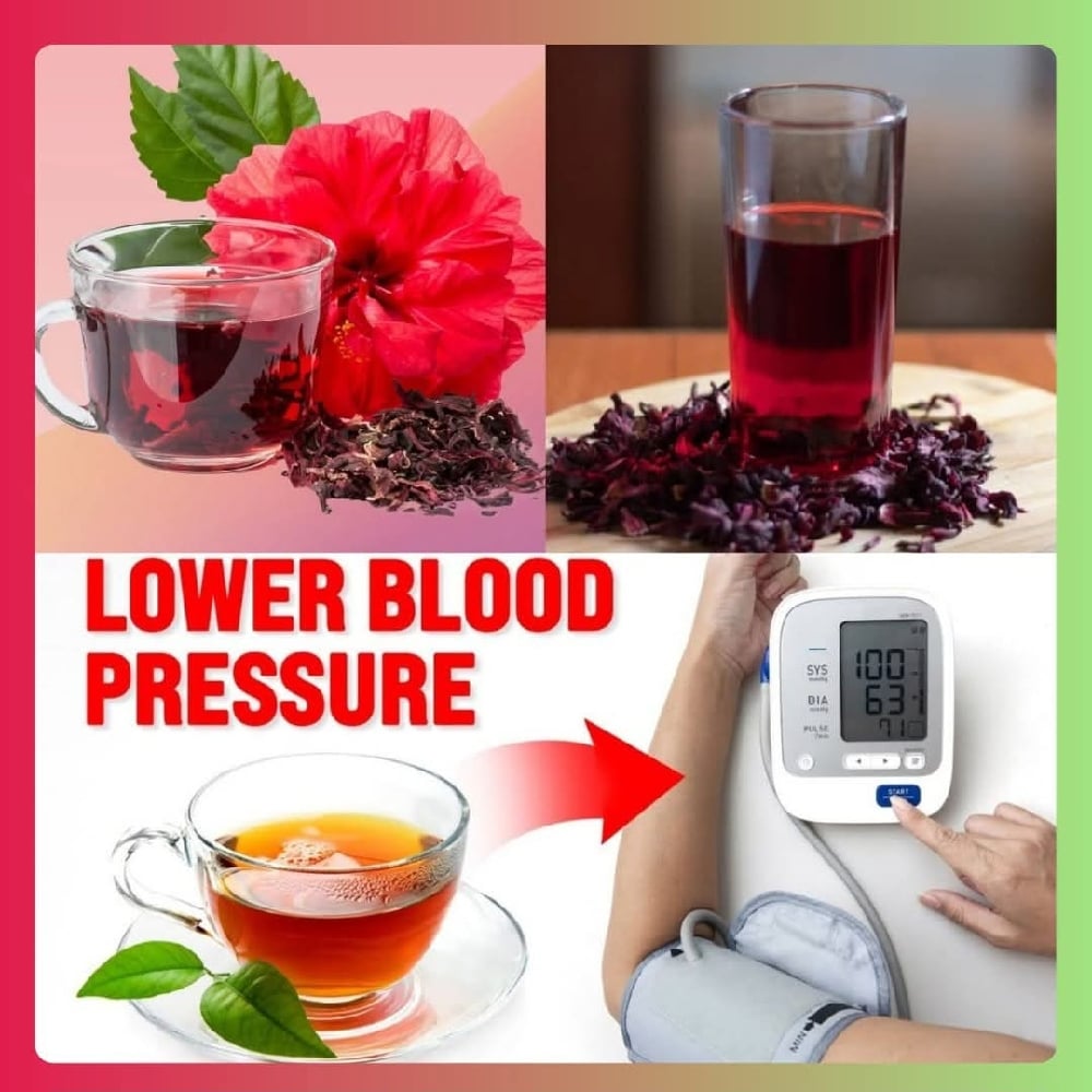 ROSEY RED ROSELLE! Hibiscus Tea-Weight-Circulation-Blood Pressure-Cholesterol-Liver-Mood -Heart