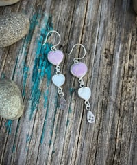 Image 3 of sweetheart earrings 