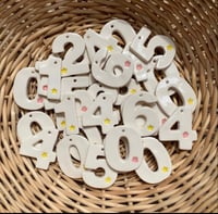 Image 3 of Happy Birthday Tags on a wire stake or on twine