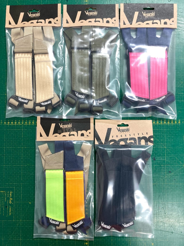 Image of Veganski pedal straps New Design 