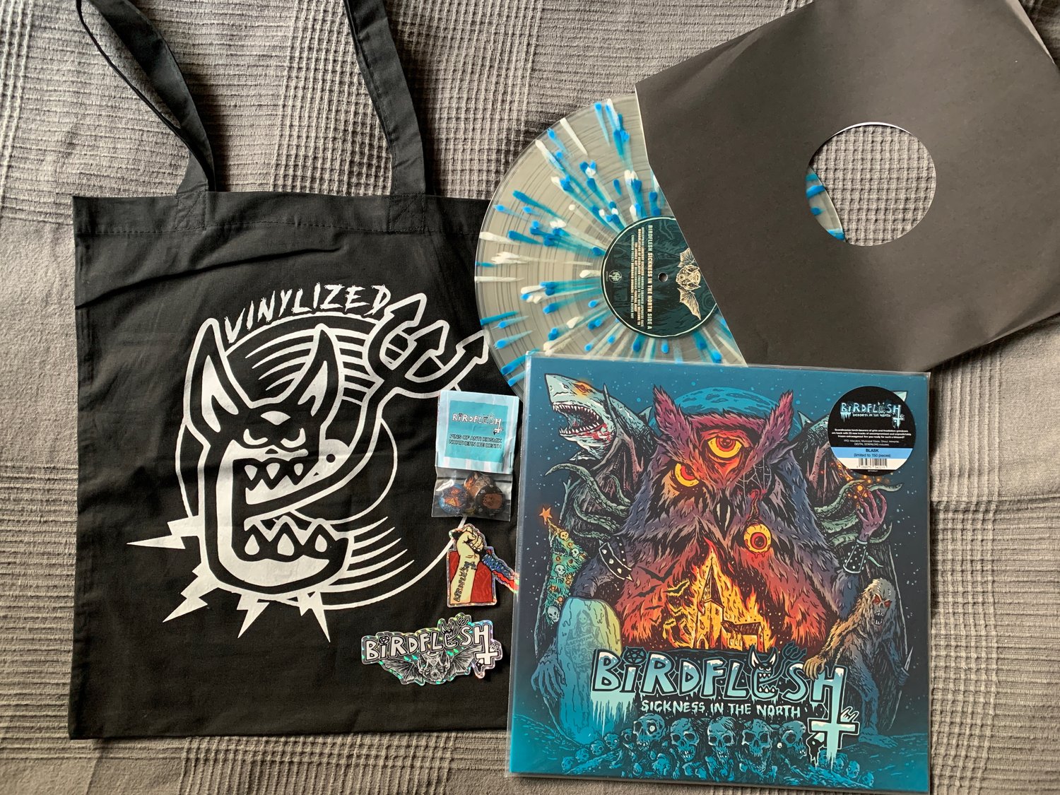 Image of SICKNESS IN THE NORTH COLORED VINYL PACKAGE