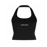 Image 5 of Sculpt Halter Top- Black 