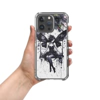 Image 2 of Dark Fairy Floral Pastel Goth Whimsical Watercolor Clear Case for iPhone®