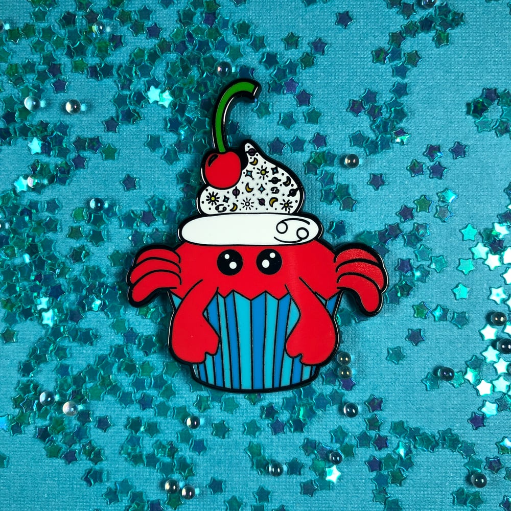 Image of Cancer Cupcake Pin