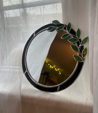 Image 4 of Stained Glass Whimsical Mirror