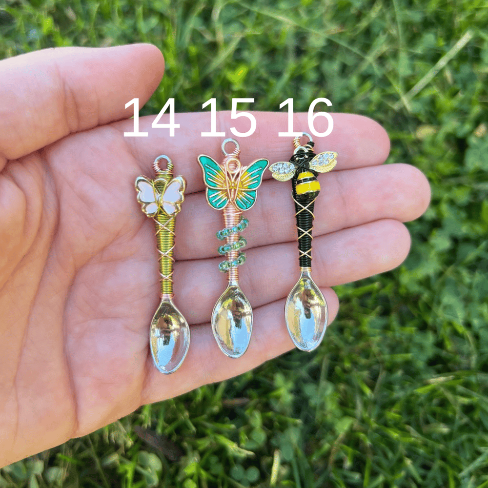Image of Nature Theme Mini Spoons