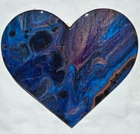 Image 1 of Art Heart Plaque