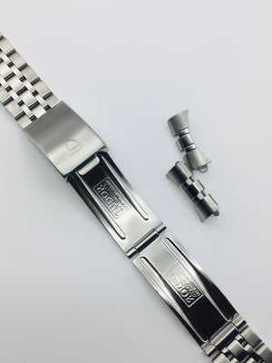 Image of STAINLESS STEEL GENTS WATCH STRAP,TUDOR,20mm,CURVE LUGS,NEW.(TU-12)