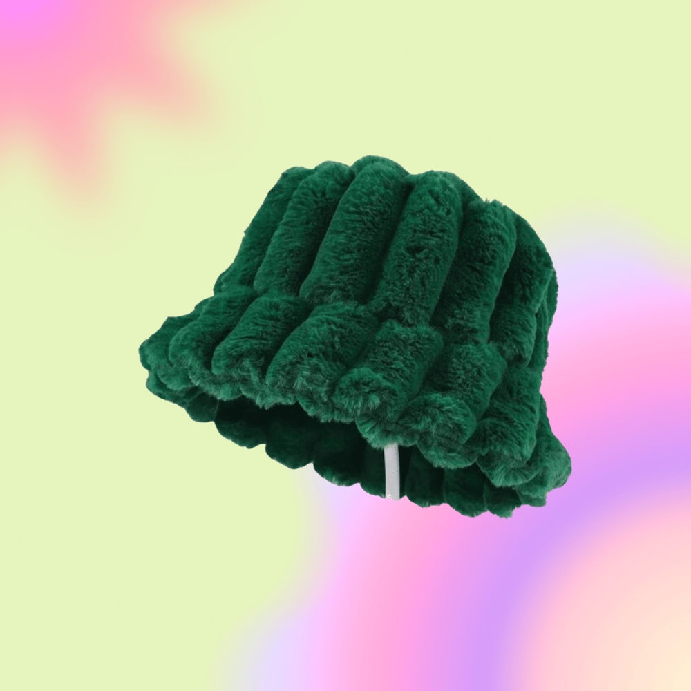 Broccoli City Fuzzy Bucket Hat