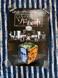 Original 1975 Salo: 120 days of sodom B2 poster