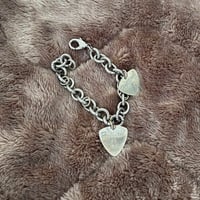 Image 5 of Hysteric Glamour Guitar Picks Charm Bracelet