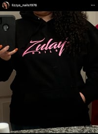 ZULAY'S NAILS -  Hoodie Sweater ( Black)