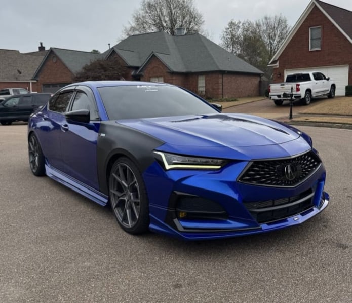 Image of SWA X ANC (2021+) ACURA TLX [3 PCS] FRONT BUMPER LIP 