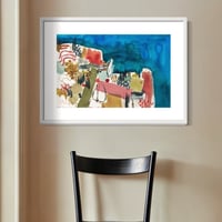 Image 4 of Corfu unframed original watercolour 