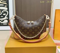 Brown mono crossbody