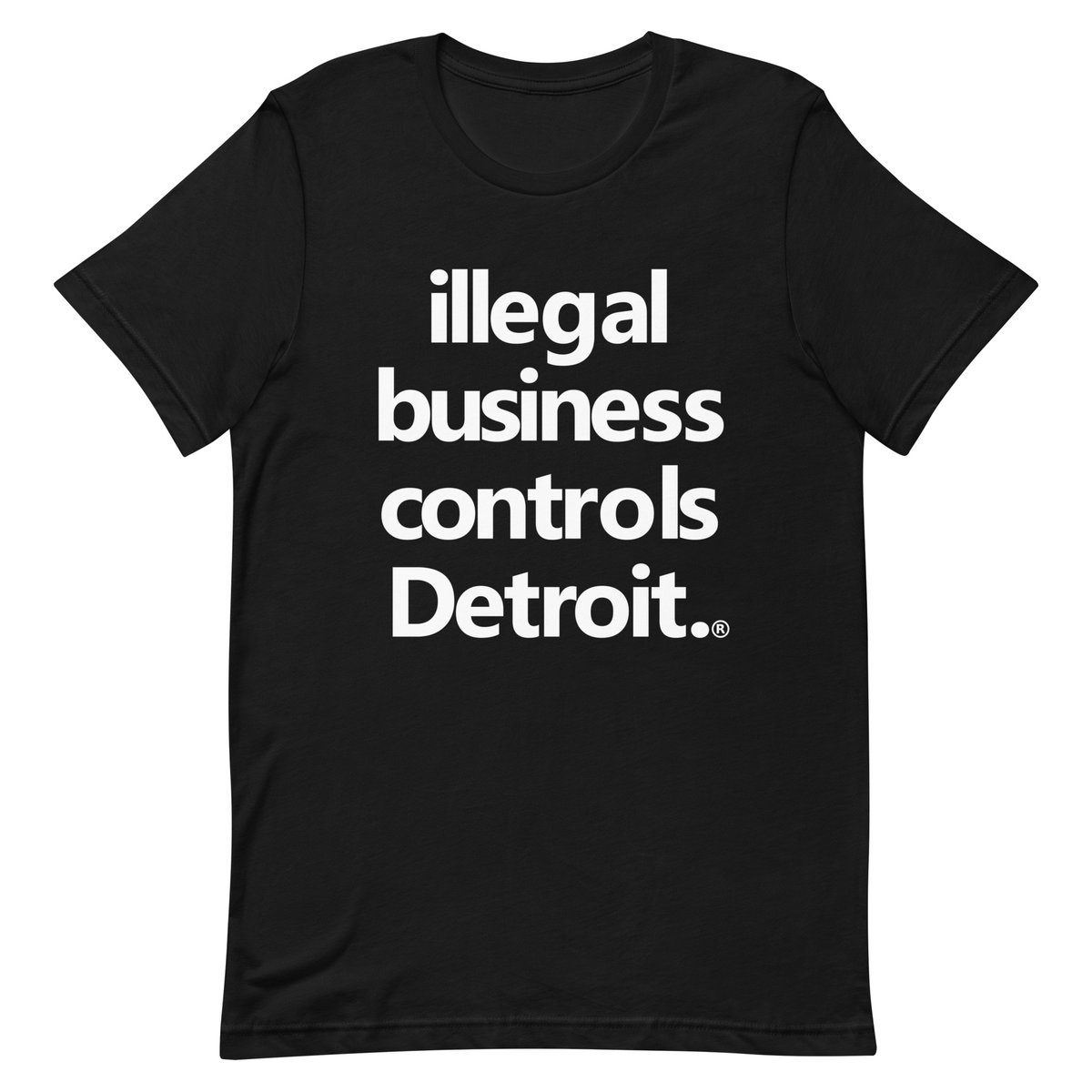 Image of Illegal Business Controls Detroit Tee (5 colors)