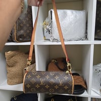Image 3 of Classic Brown Monogram Barrel Crossbody