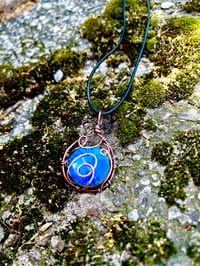 Image 2 of Flashy Blue Labradorite Pendant