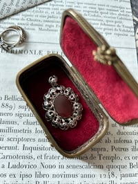 Image 2 of Magnifique pendentif en argent massif et cornaline! 1960.
