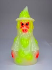 Image 1 of GLOW IN THE DARK WIZARD (NEON RED/NEON YELLOW)