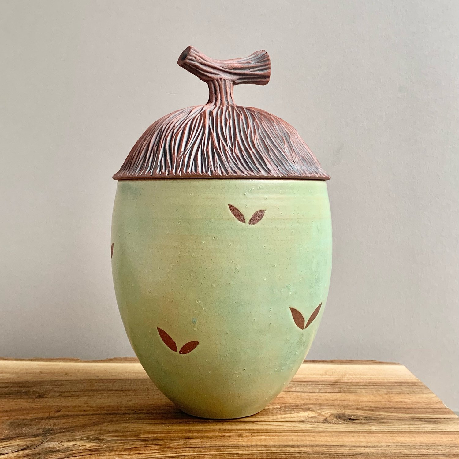 Image of Acorn Jar 3 